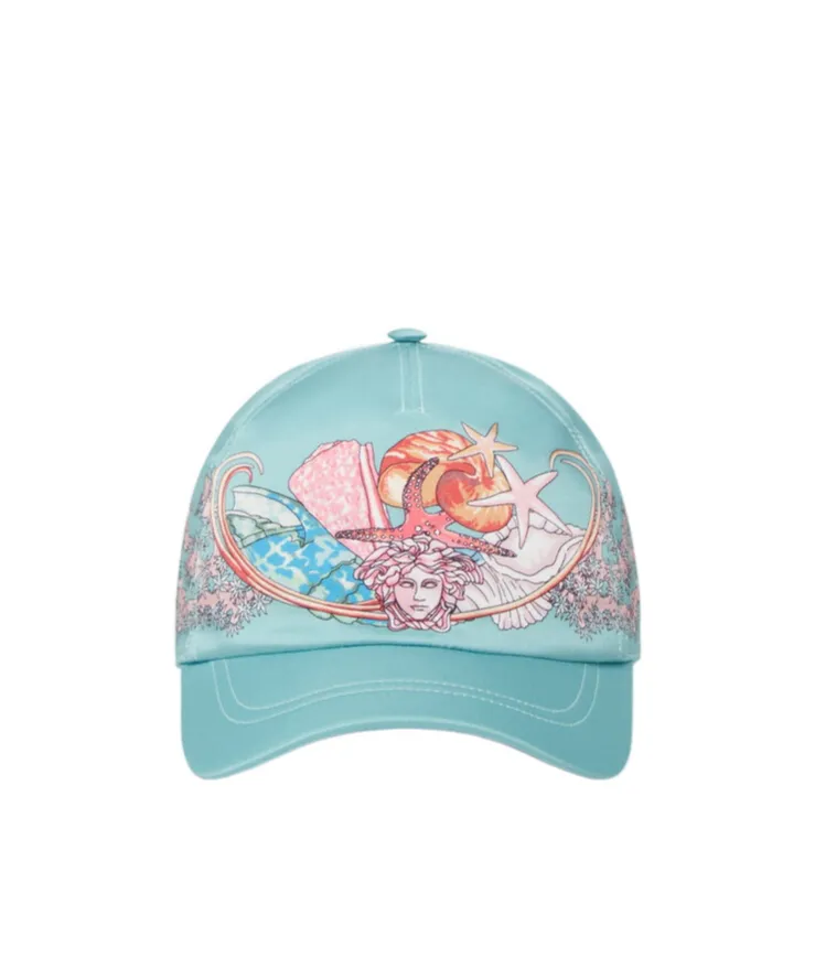 Versace Medusa Printed Baseball Cap