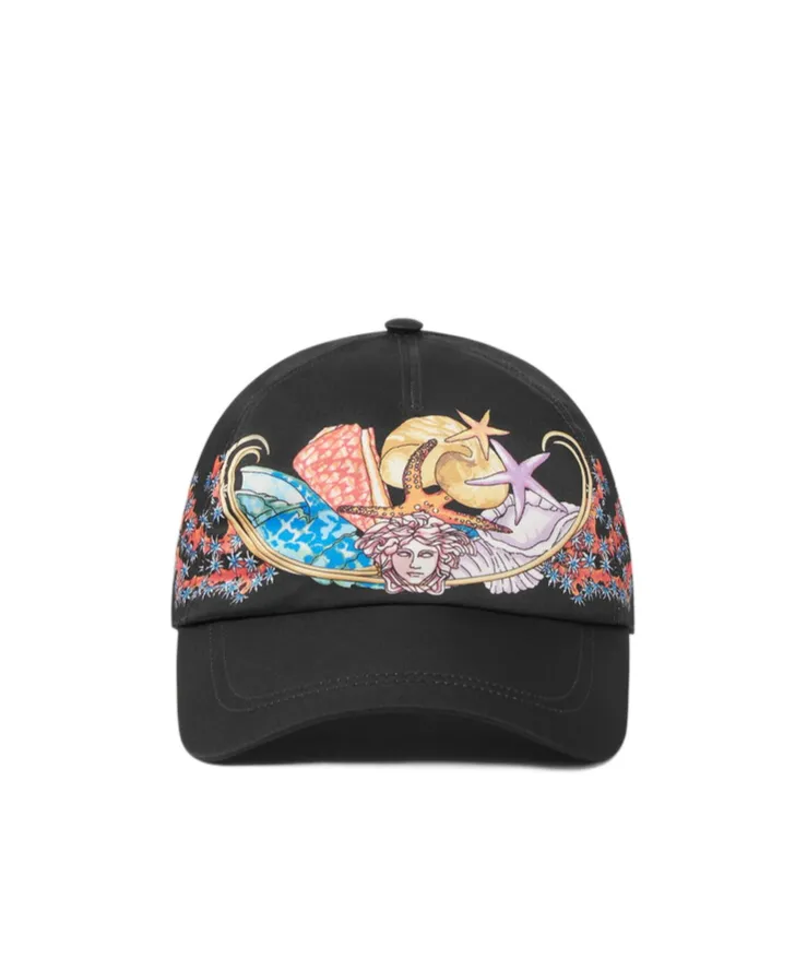 Versace Medusa Printed Baseball Cap