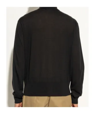 Versace Collared Button-Up Cardigan