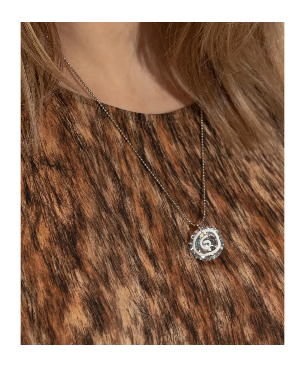 Mm6 Maison Margiela Swirl-Pendant Necklace