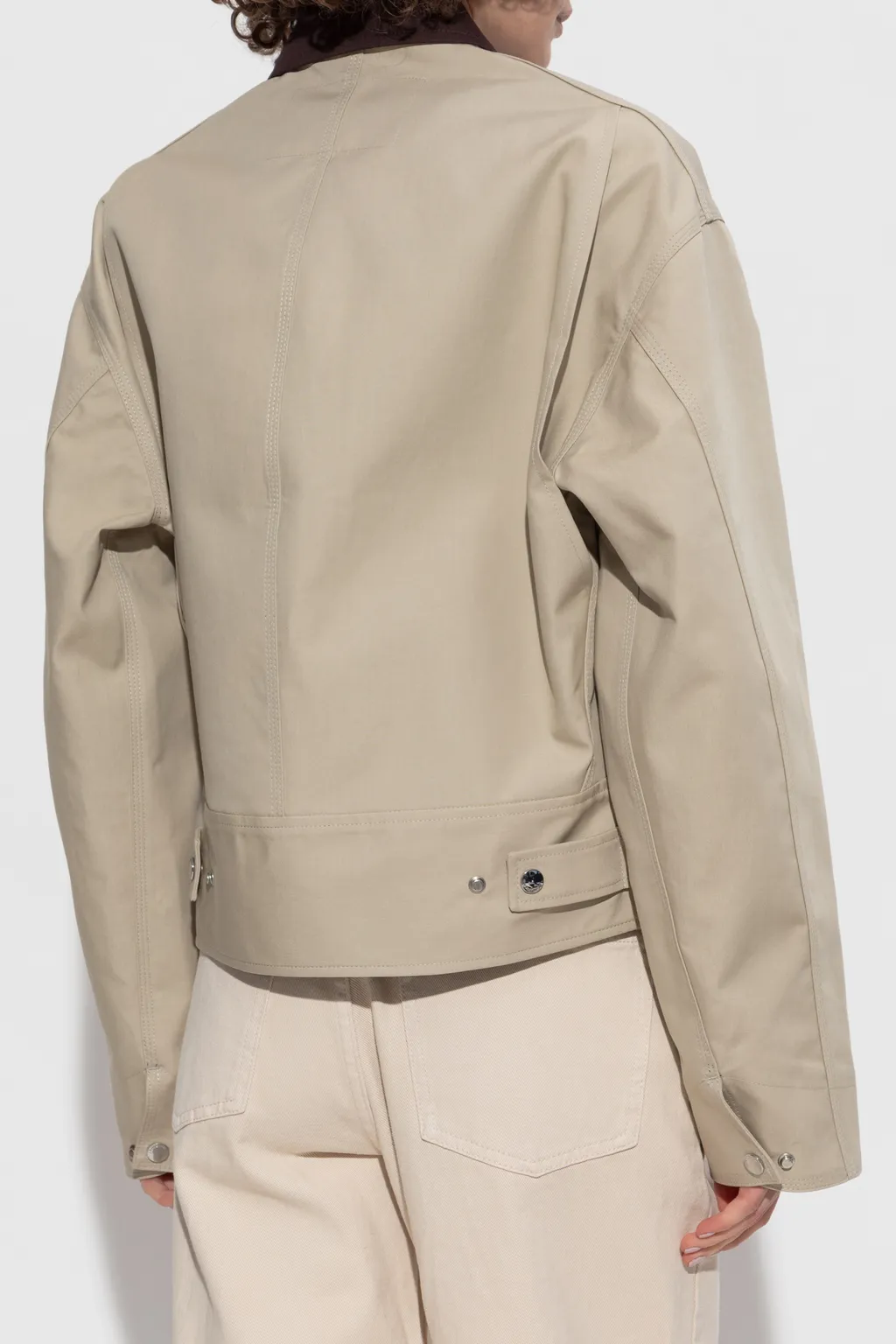 Jw Anderson Curved Hem Workwear Jacket