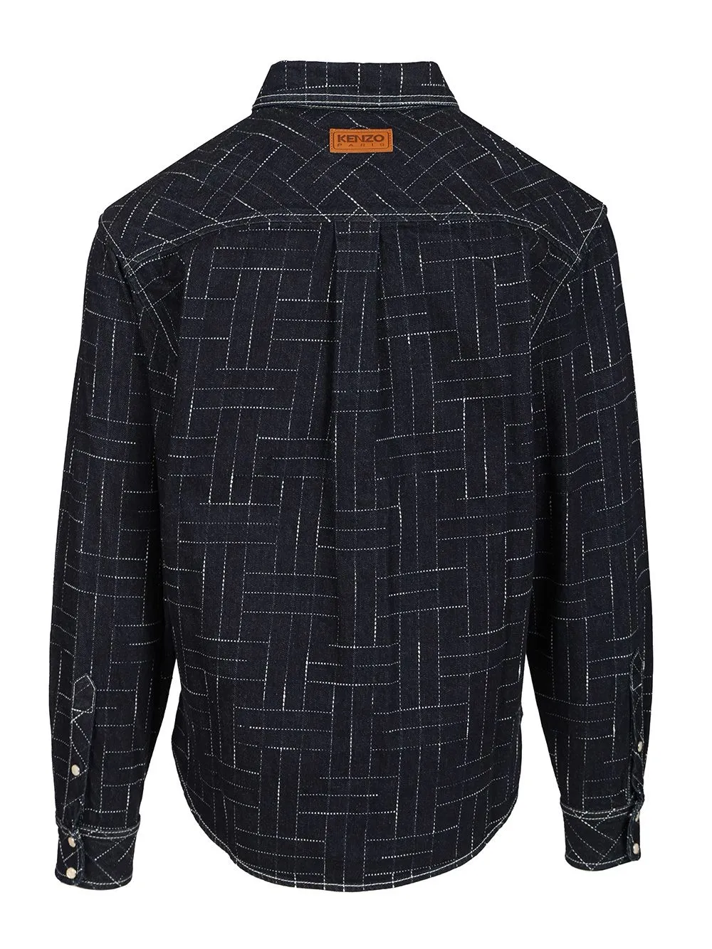 Kenzo Long Sleeve Buttoned Shirt