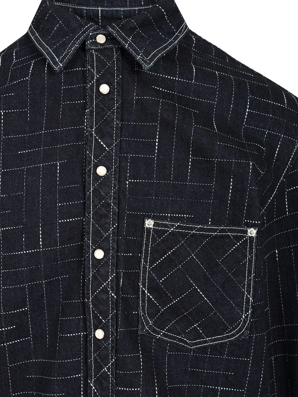Kenzo Long Sleeve Buttoned Shirt