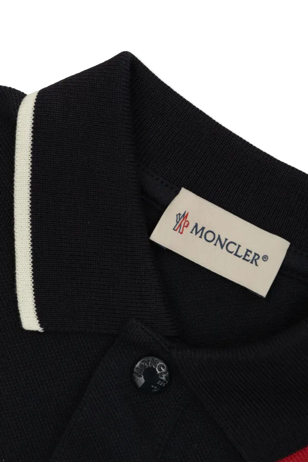 Moncler Enfant Short Sleeved Polo Shirt