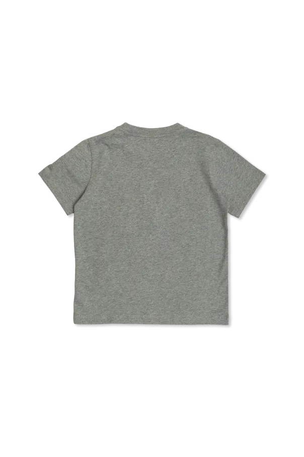 Moncler Enfant Logo Embroidered T-Shirt