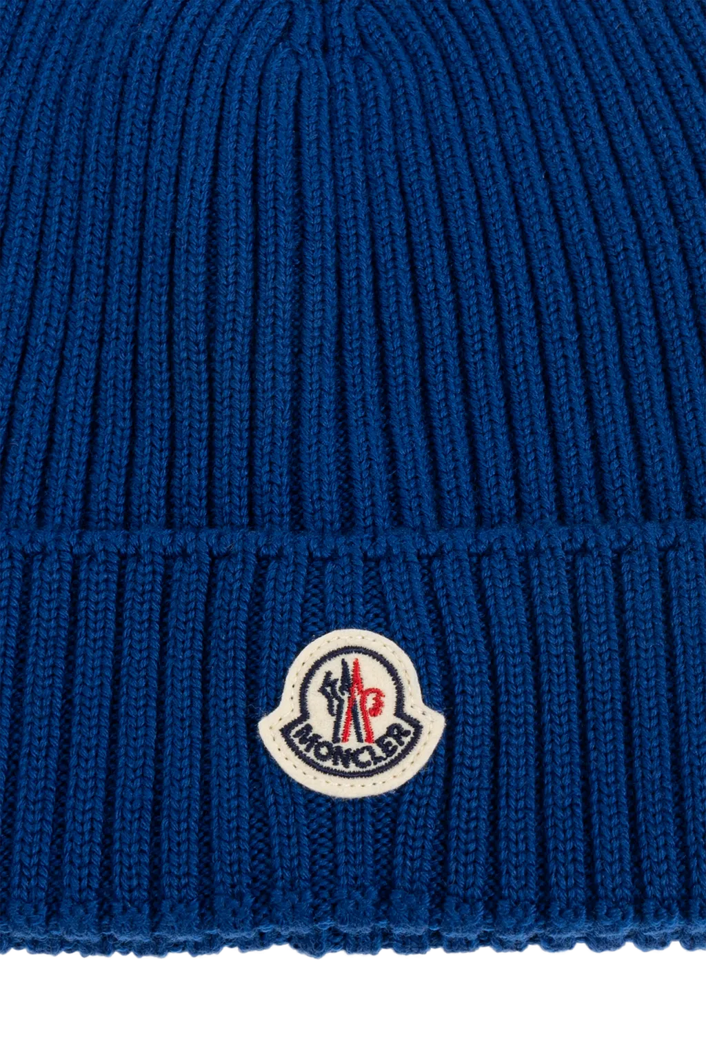 Moncler Enfant Logo Patch Beanie