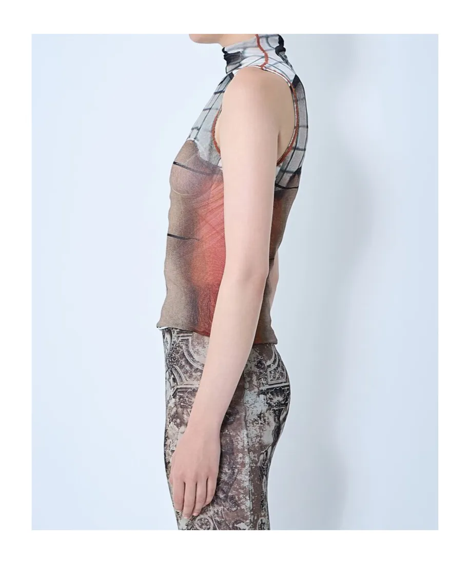 Jean Paul Gaultier The Fire Tank Top