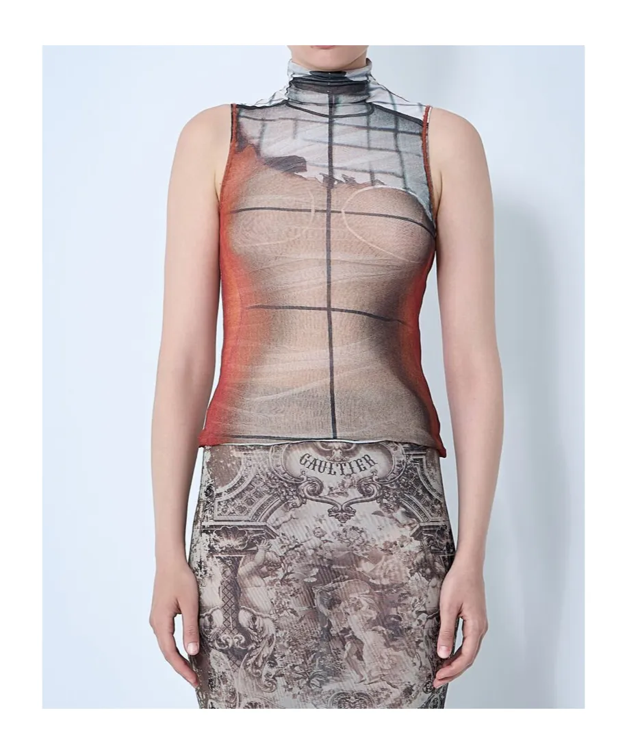 Jean Paul Gaultier The Fire Tank Top