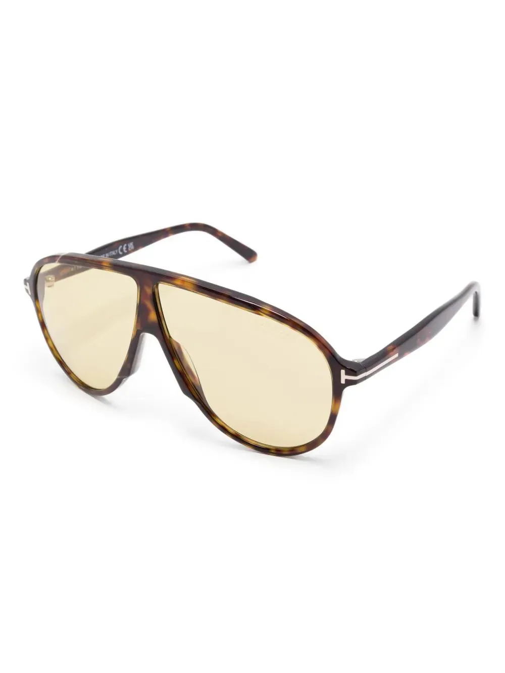 Tom Ford Eyewear Oversized Pilot Frame Sunglasses