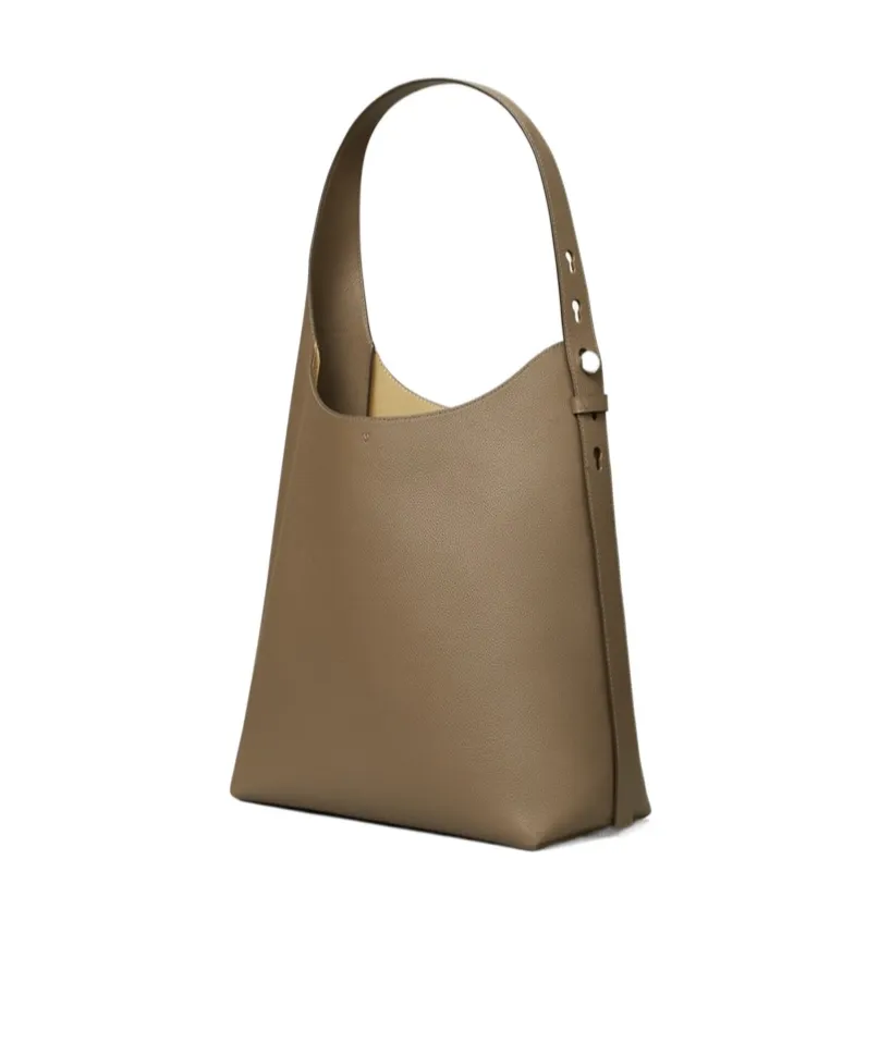 Medium Romy Leather Tote Bag