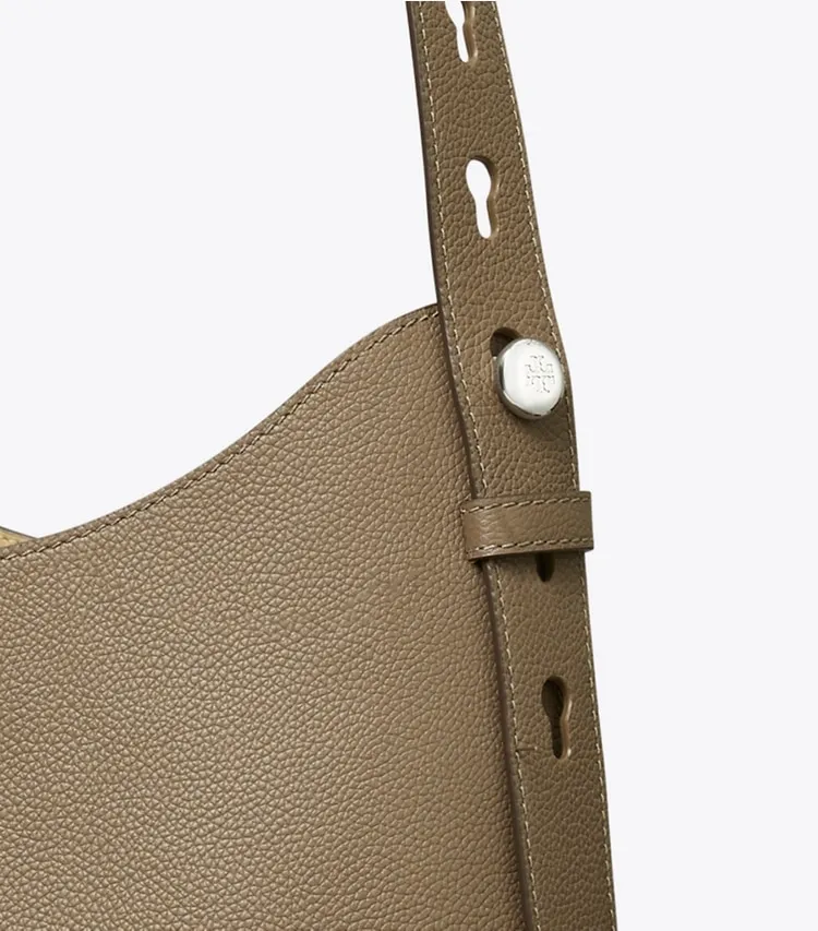 Medium Romy Leather Tote Bag
