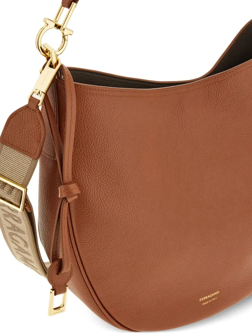North-South Hobo Bag