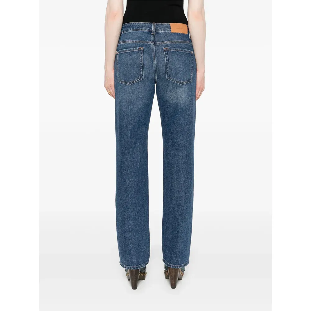 Bleached-Effect Jeans