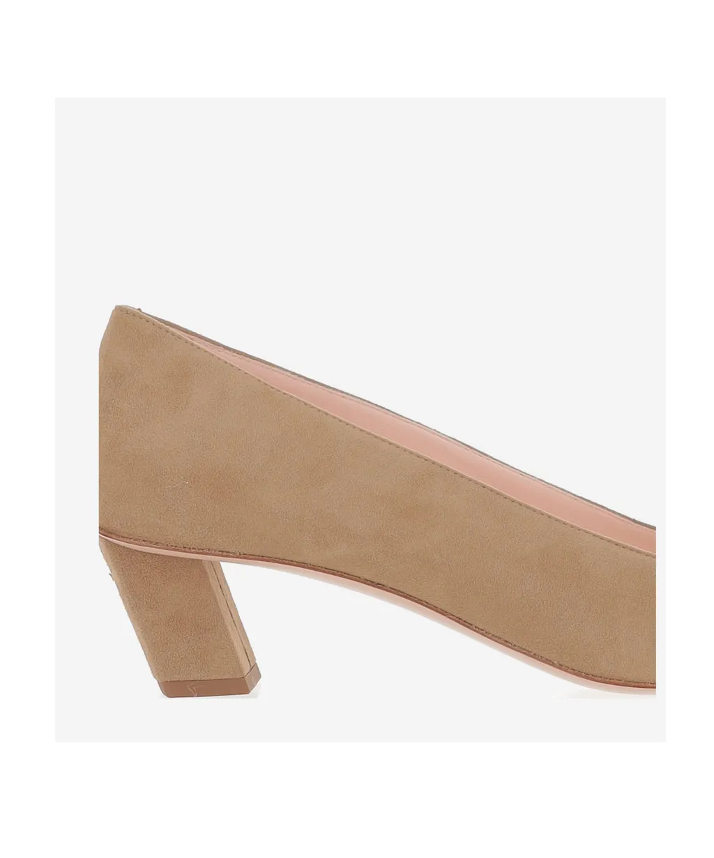 Roger Vivier Square-Toe Slip-On Pumps