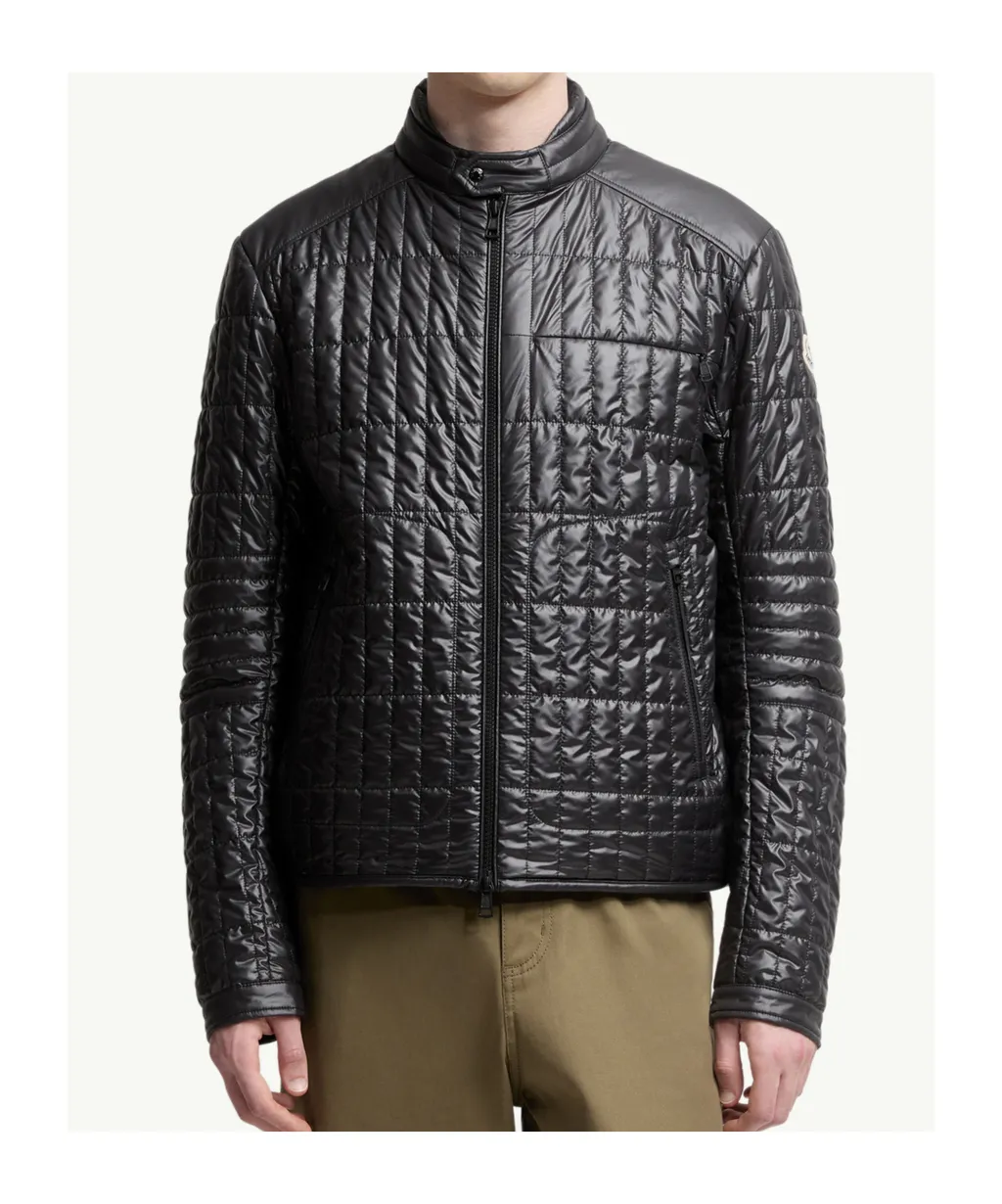 Moncler Lasne Zip-Up Quilted Jacket