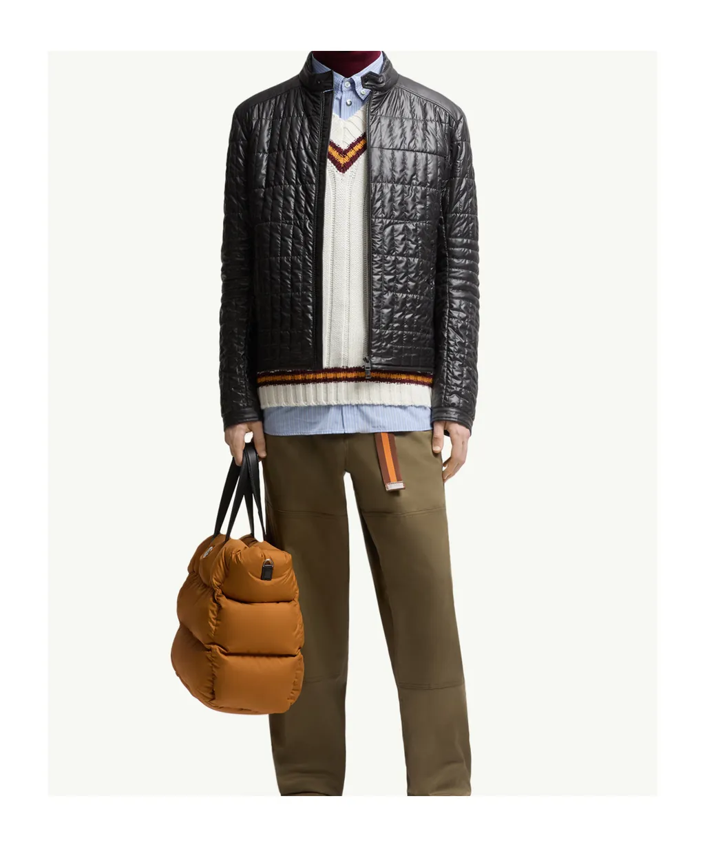 Moncler Lasne Zip-Up Quilted Jacket