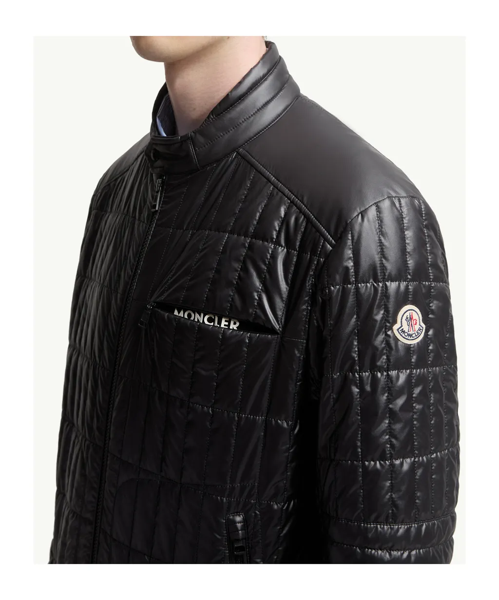 Moncler Lasne Zip-Up Quilted Jacket