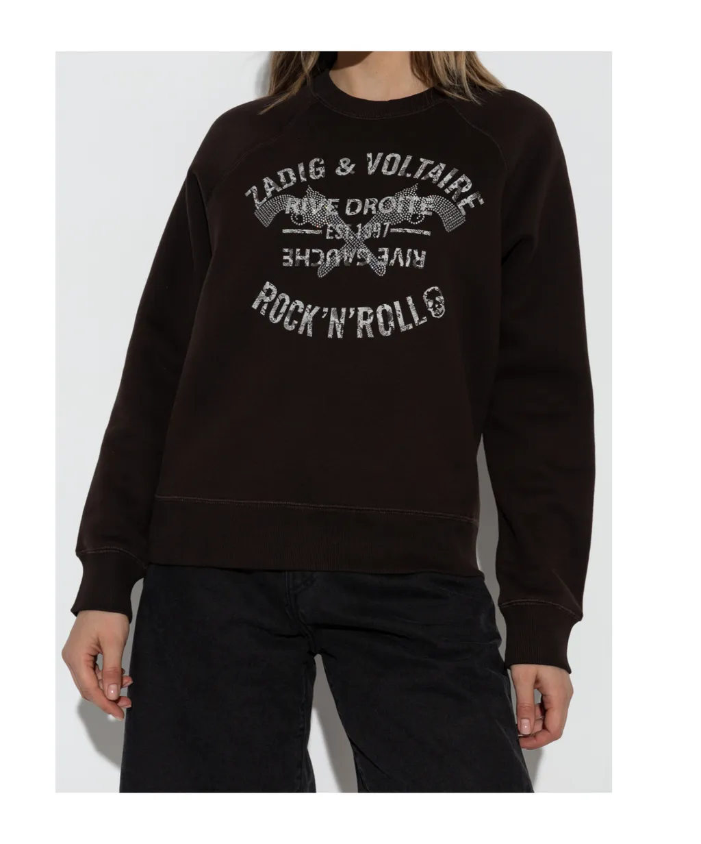 Graphic-Print Sweatshirt