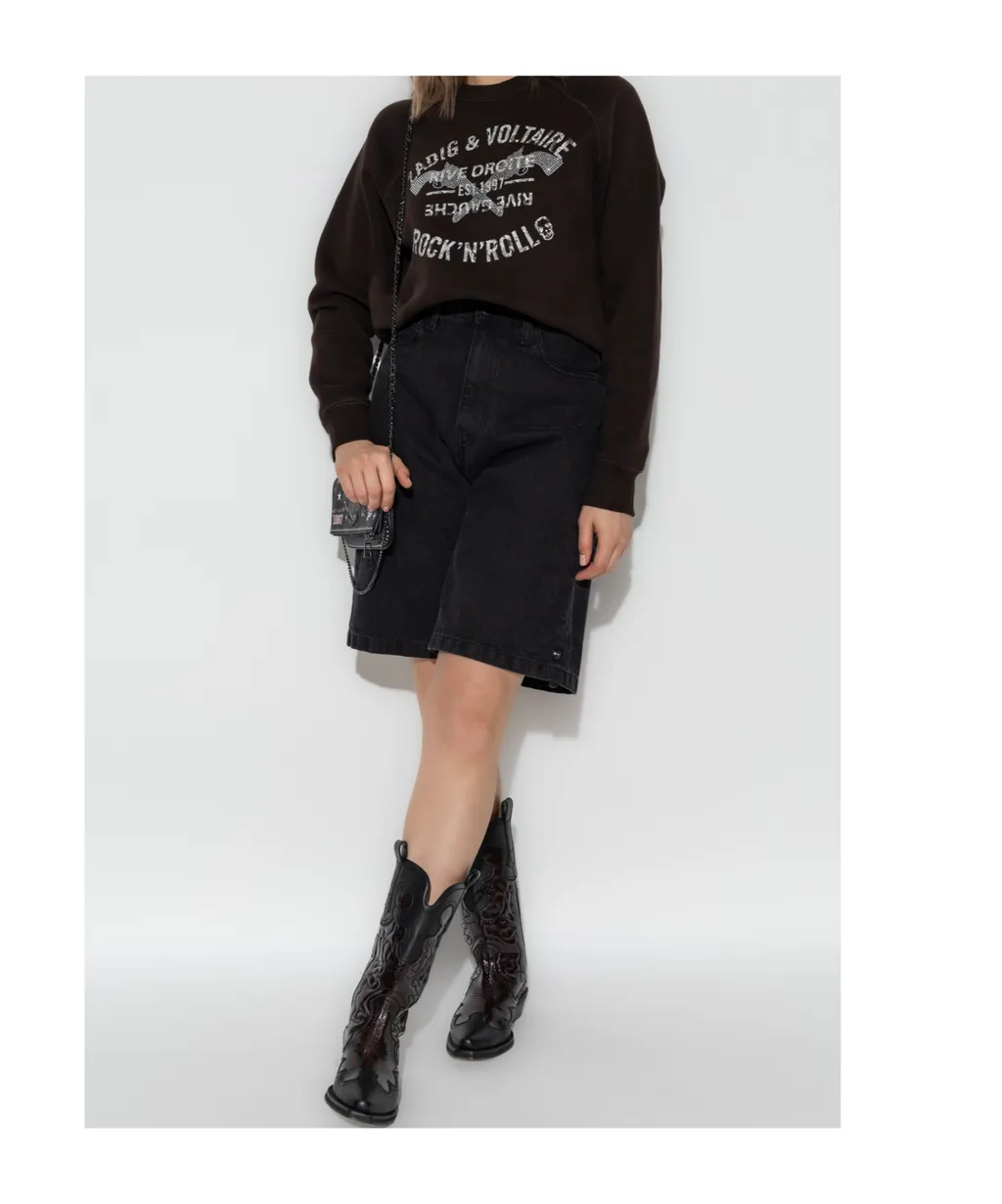 Graphic-Print Sweatshirt