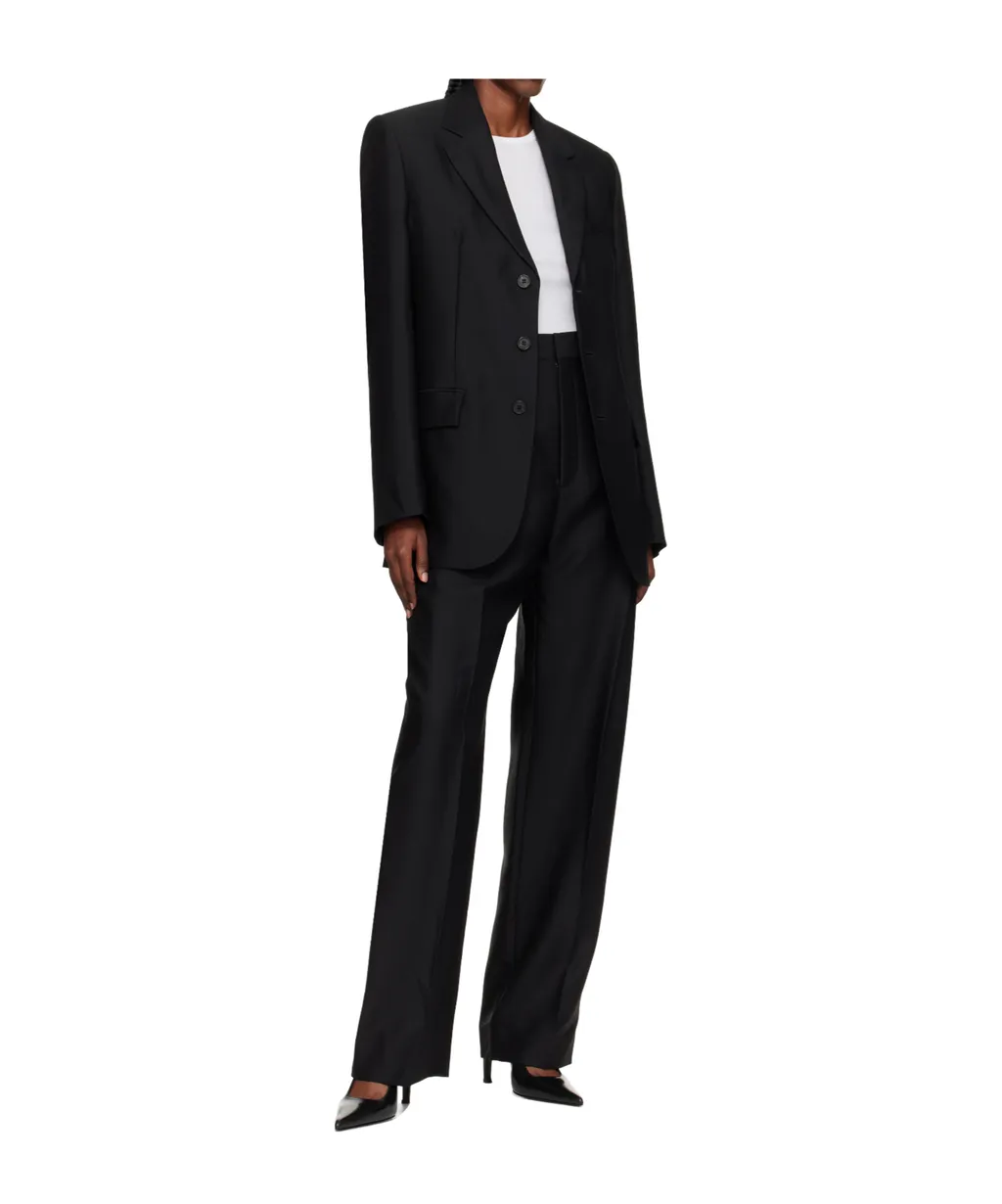 Pleat-Detail Trousers