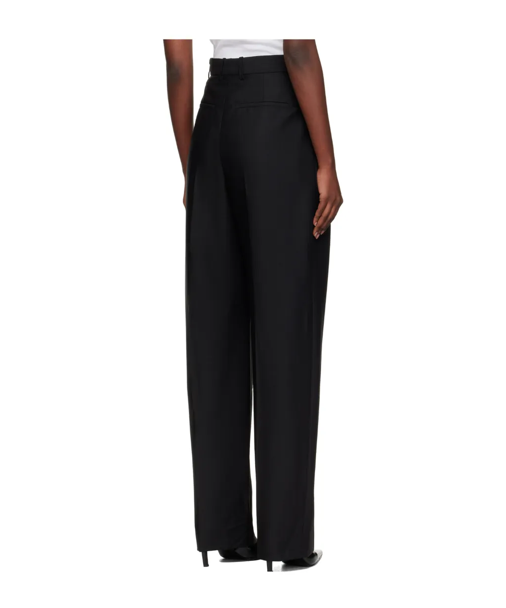 Pleat-Detail Trousers
