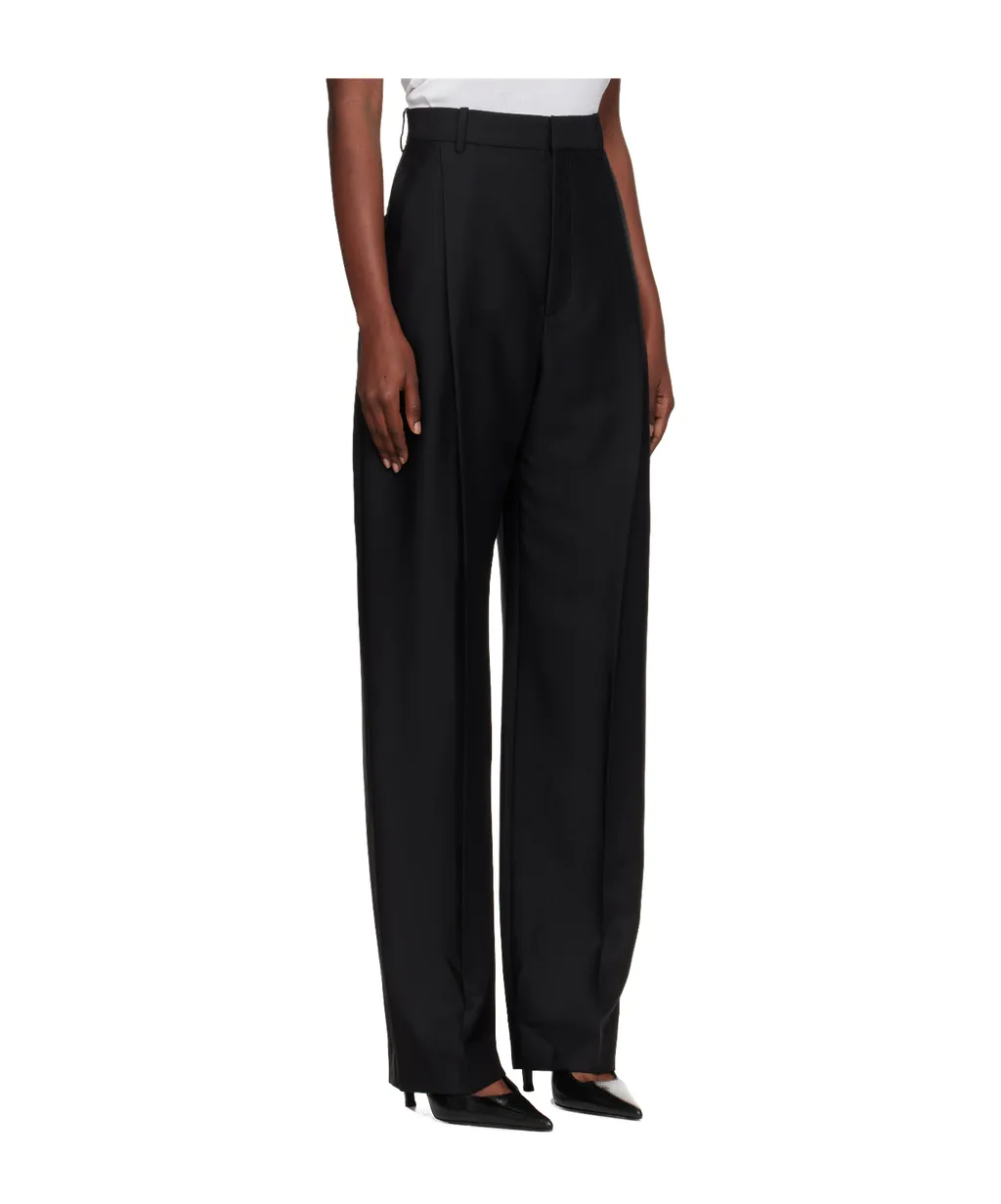 Pleat-Detail Trousers