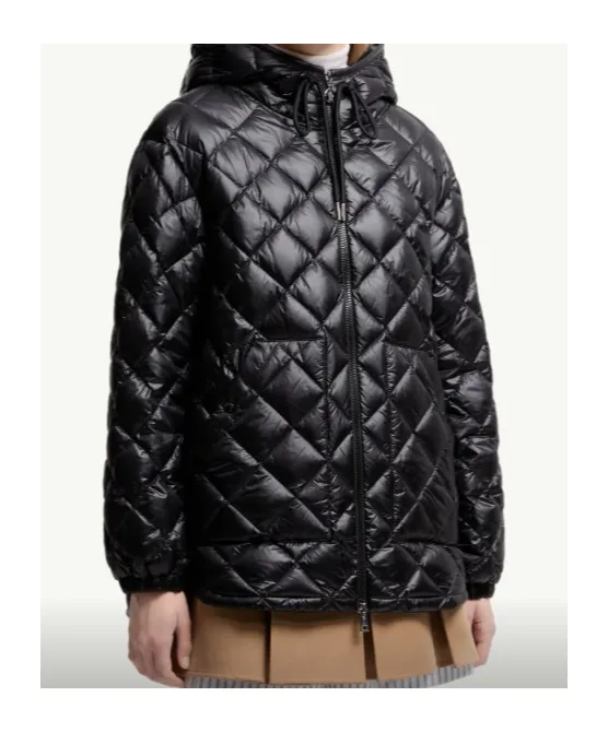 Moncler Camicia Zip-Up Quilted Jacket