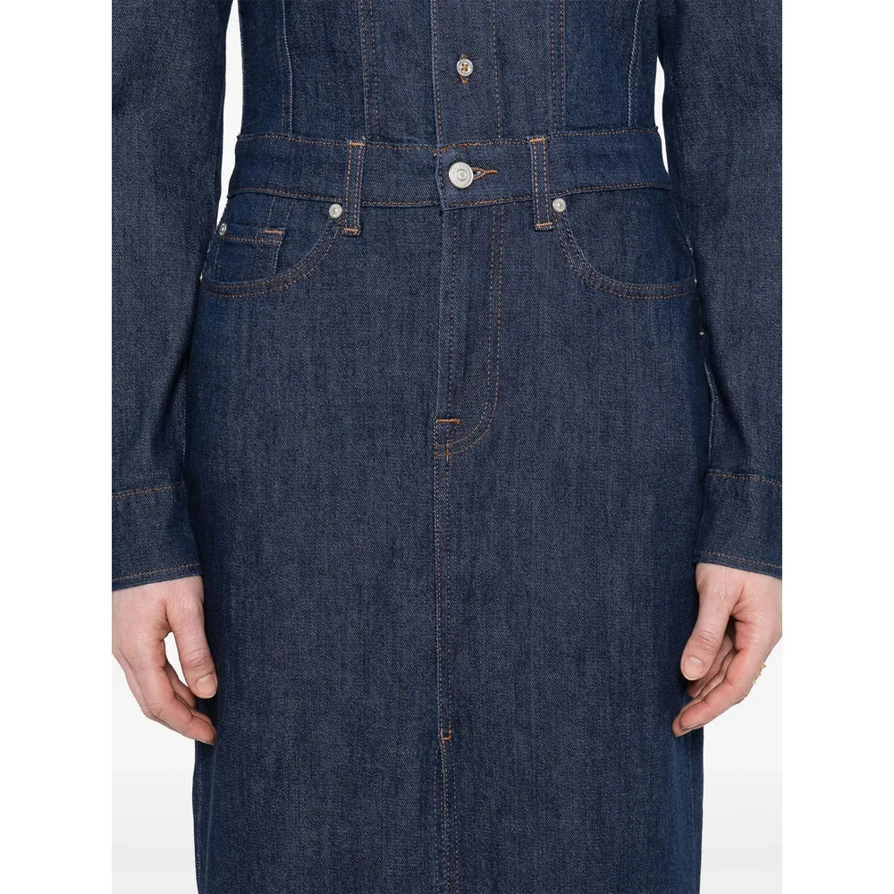 Denim Midi Dress