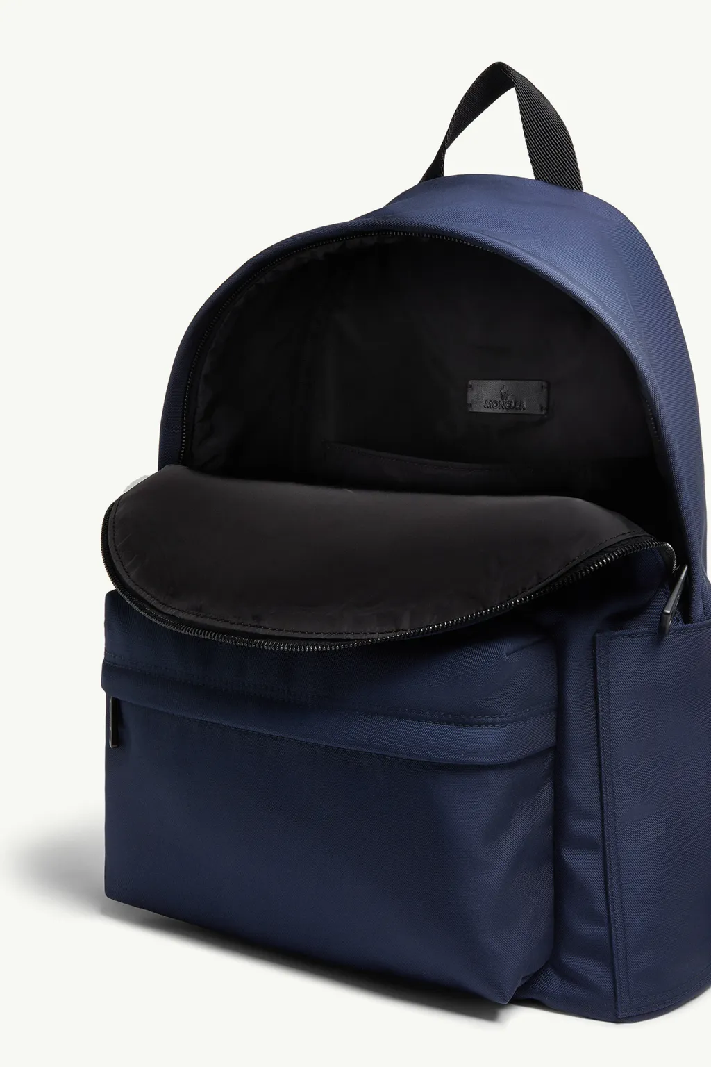 Moncler Logo Patch Zipped Backpack