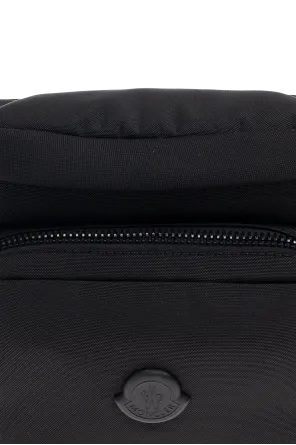 Moncler Logo Patch Zipped Belt Bag