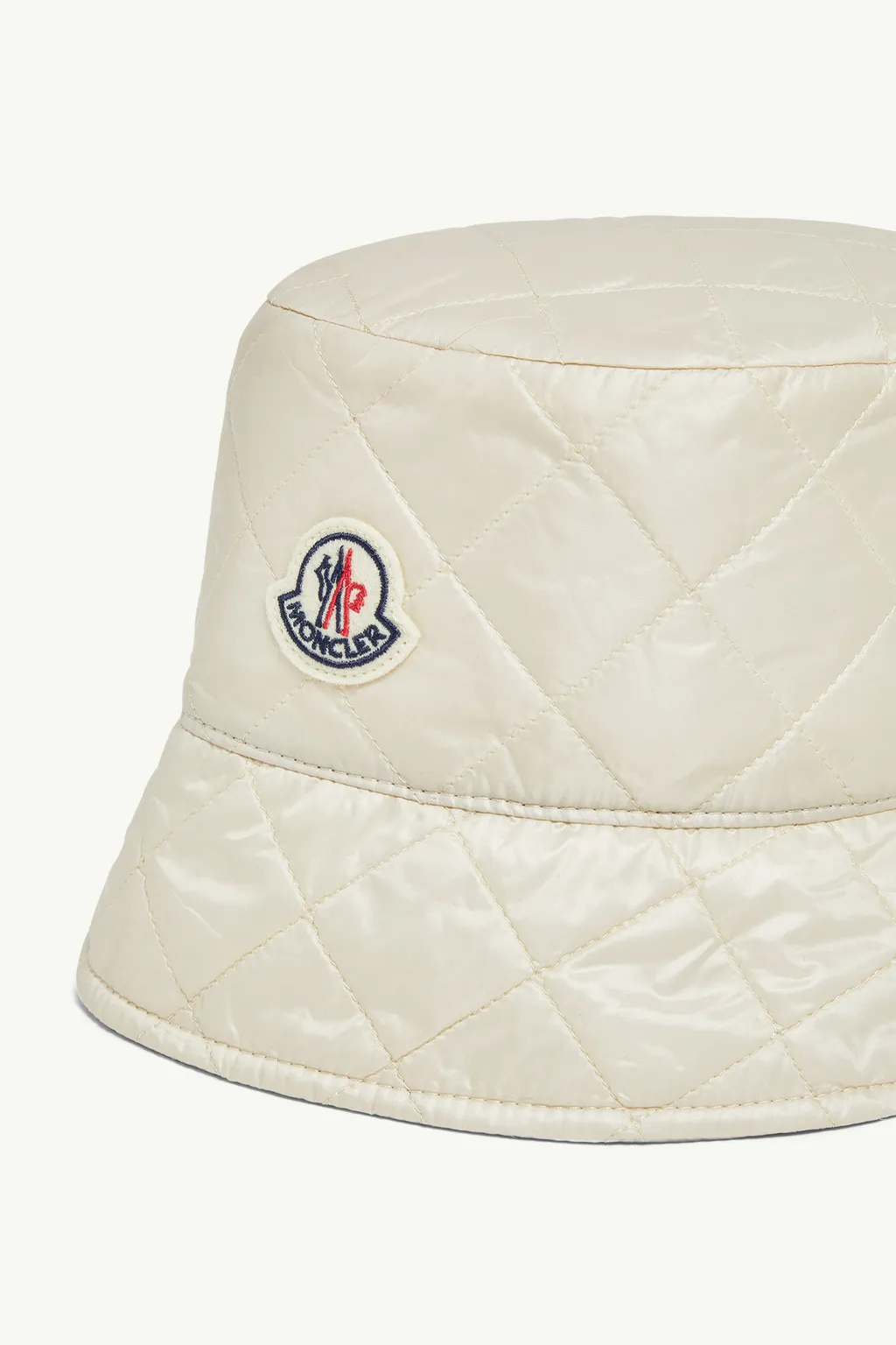 Moncler Logo Patch Quilted Bucket Hat