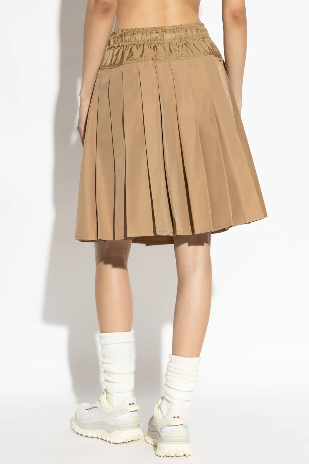 Moncler Drawstring Pleated Skirt