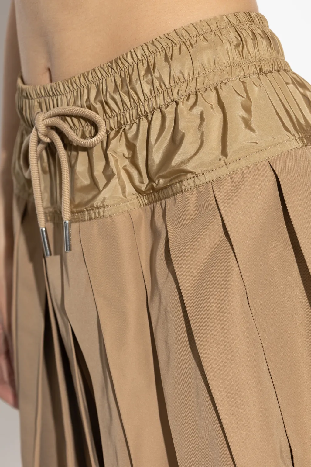 Moncler Drawstring Pleated Skirt