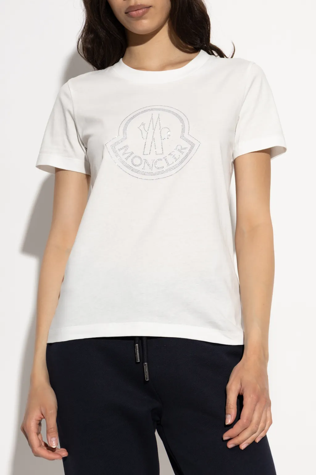 Moncler Logo-Embellished Crewneck T-Shirt