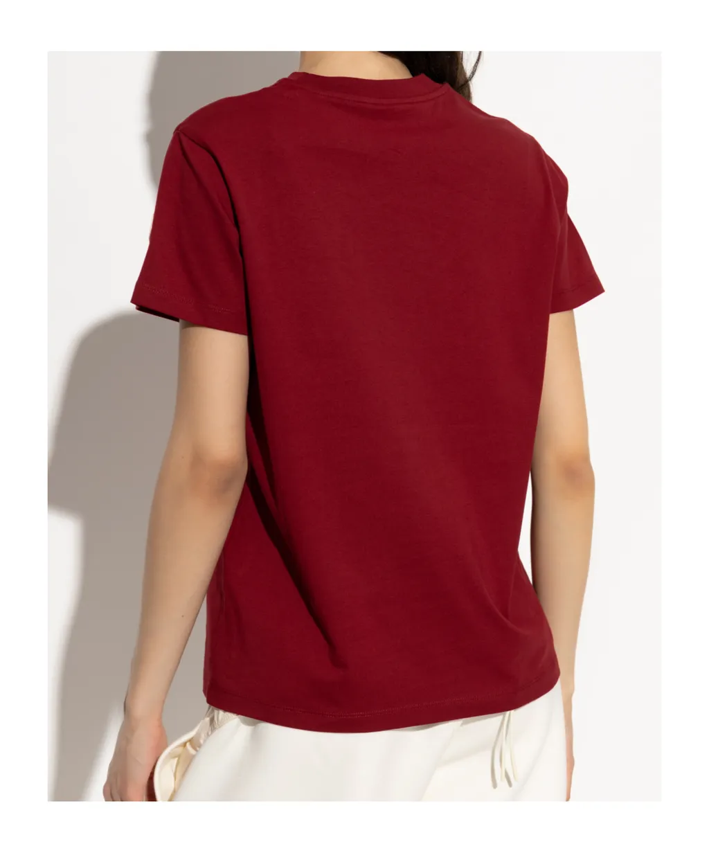 Moncler Logo-Embroidered Crewneck T-Shirt