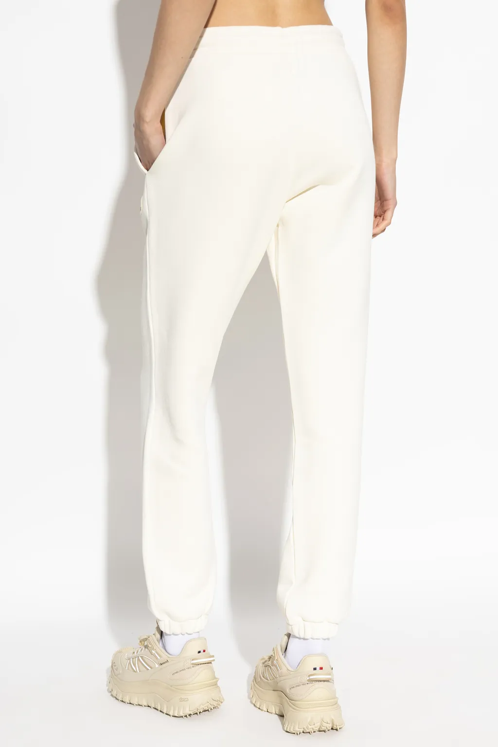 Moncler Logo-Patch Drawstring Trousers