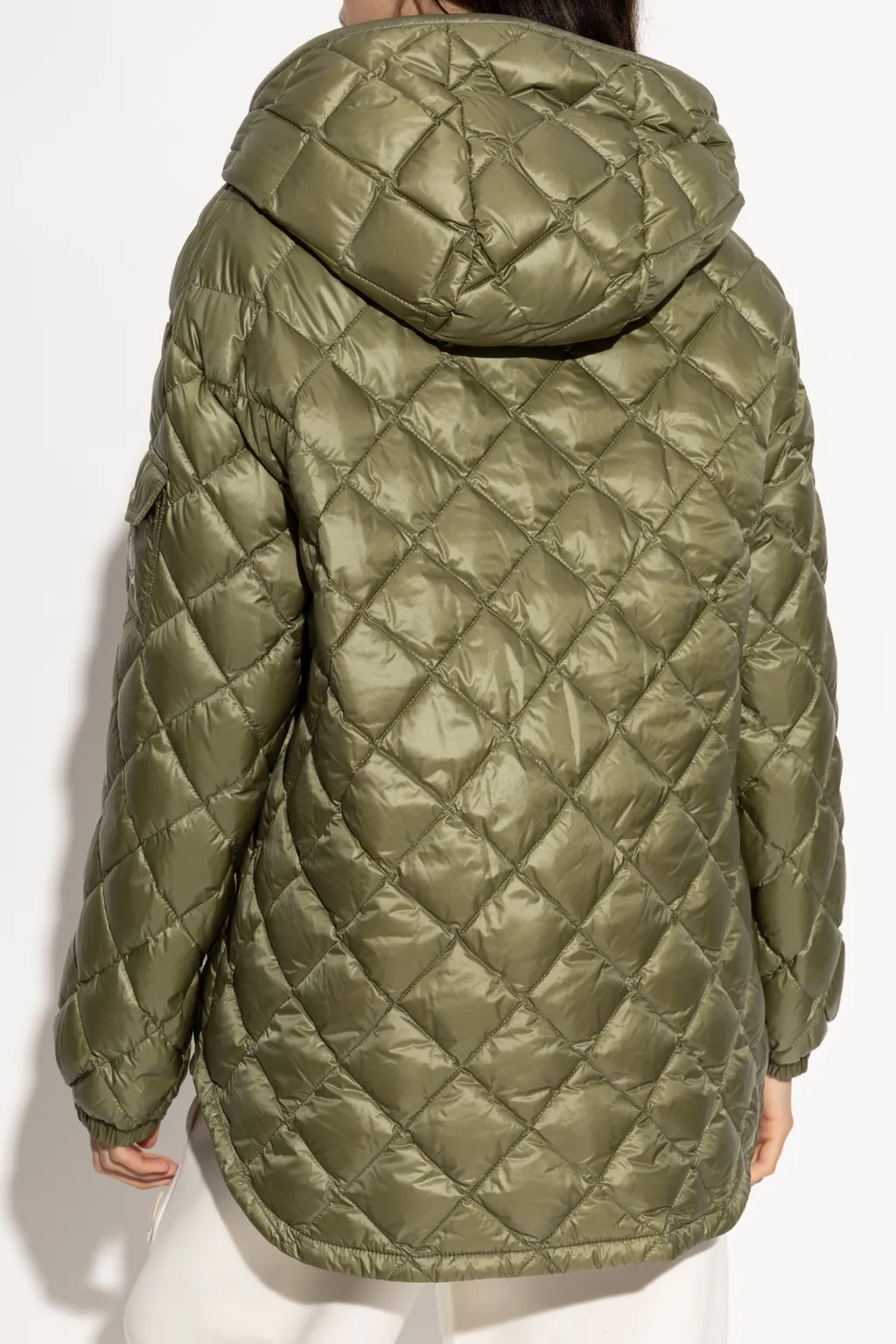 Moncler Camicia Zip-Up Quilted Jacket
