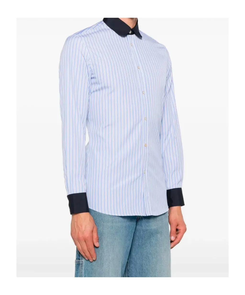 Striped Silk Shirt