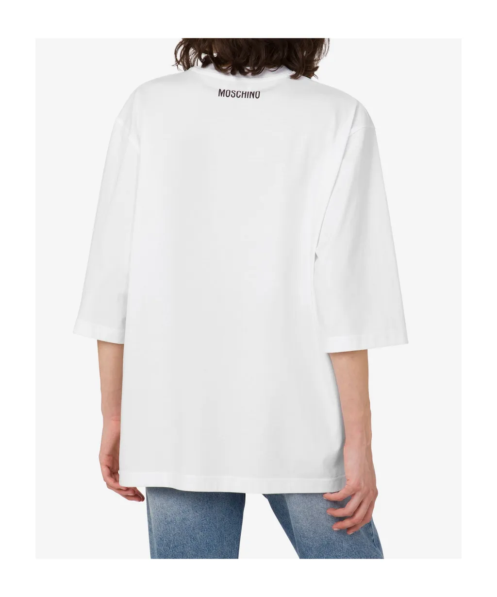 Moschino Goose Printed Oversized T-Shirt