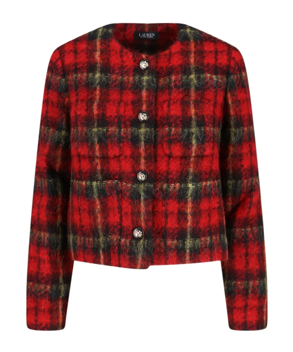 Lauren Ralph Lauren Miralee Plaid Blazer