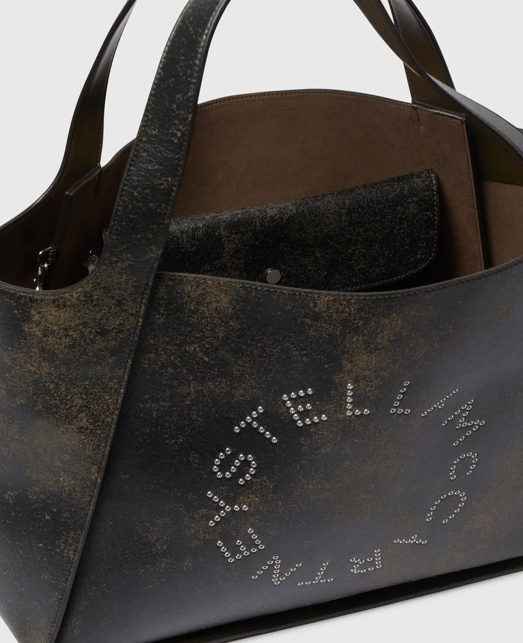 Stella Mccartney Aged Effect Tote Bag