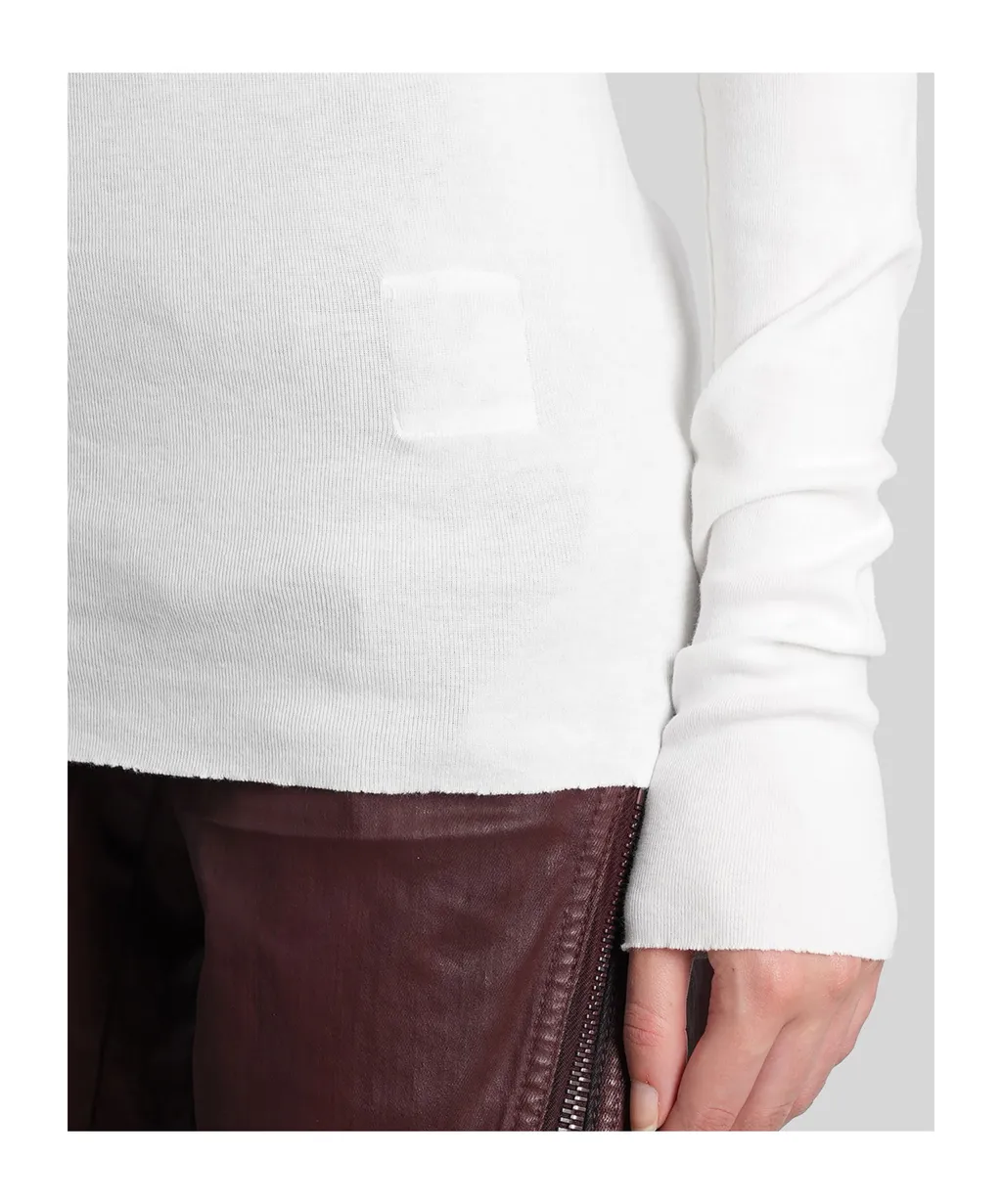 Long-Sleeve Tie-Detail Top