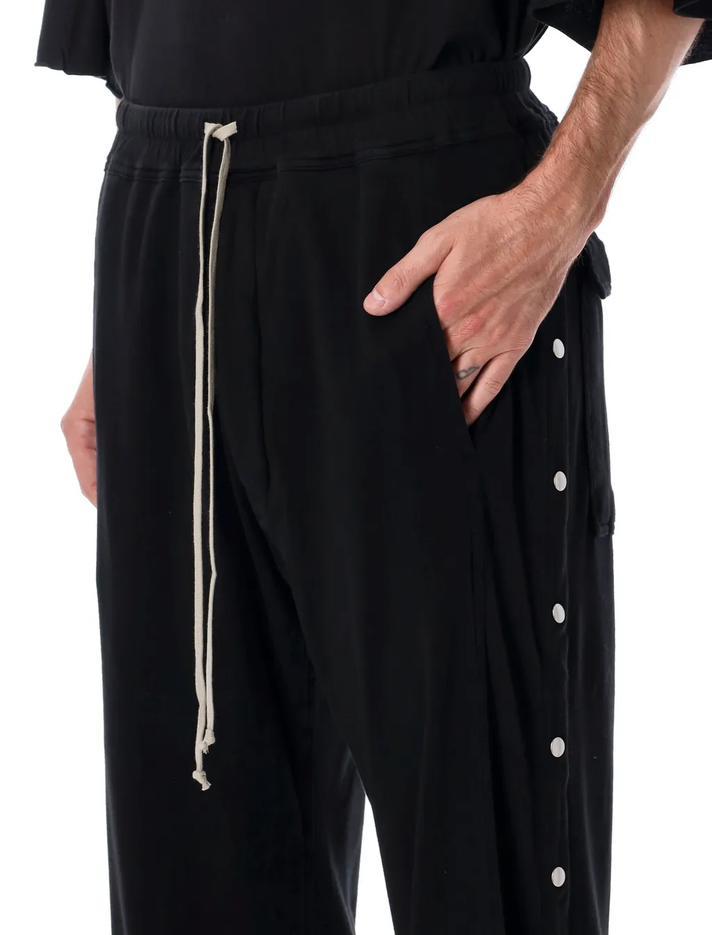 Rick Owens Drkshdw Pocket Detail Wide-Leg Trousers