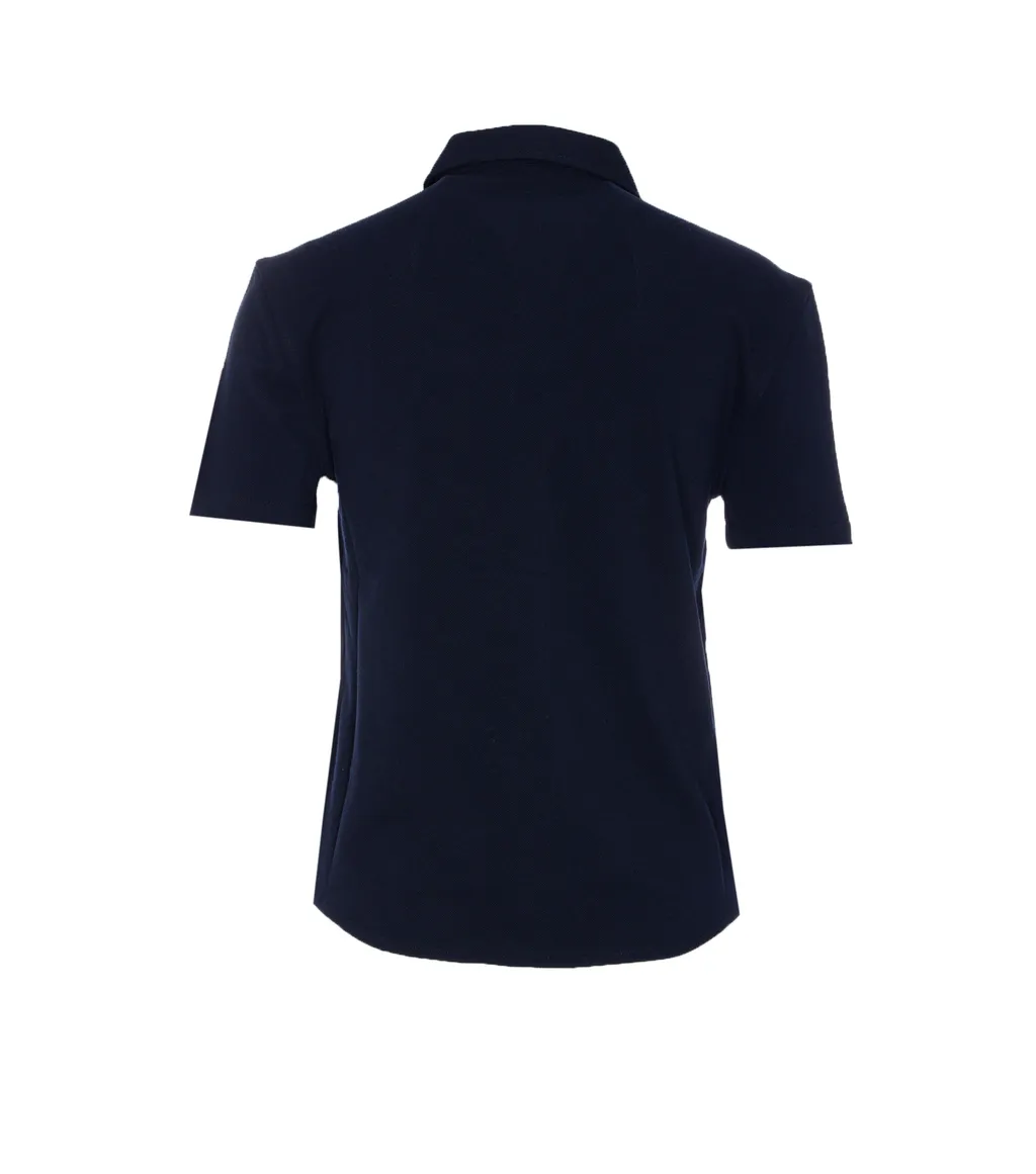 Miu Miu Logo-Embroidered Short-Sleeved Shirt