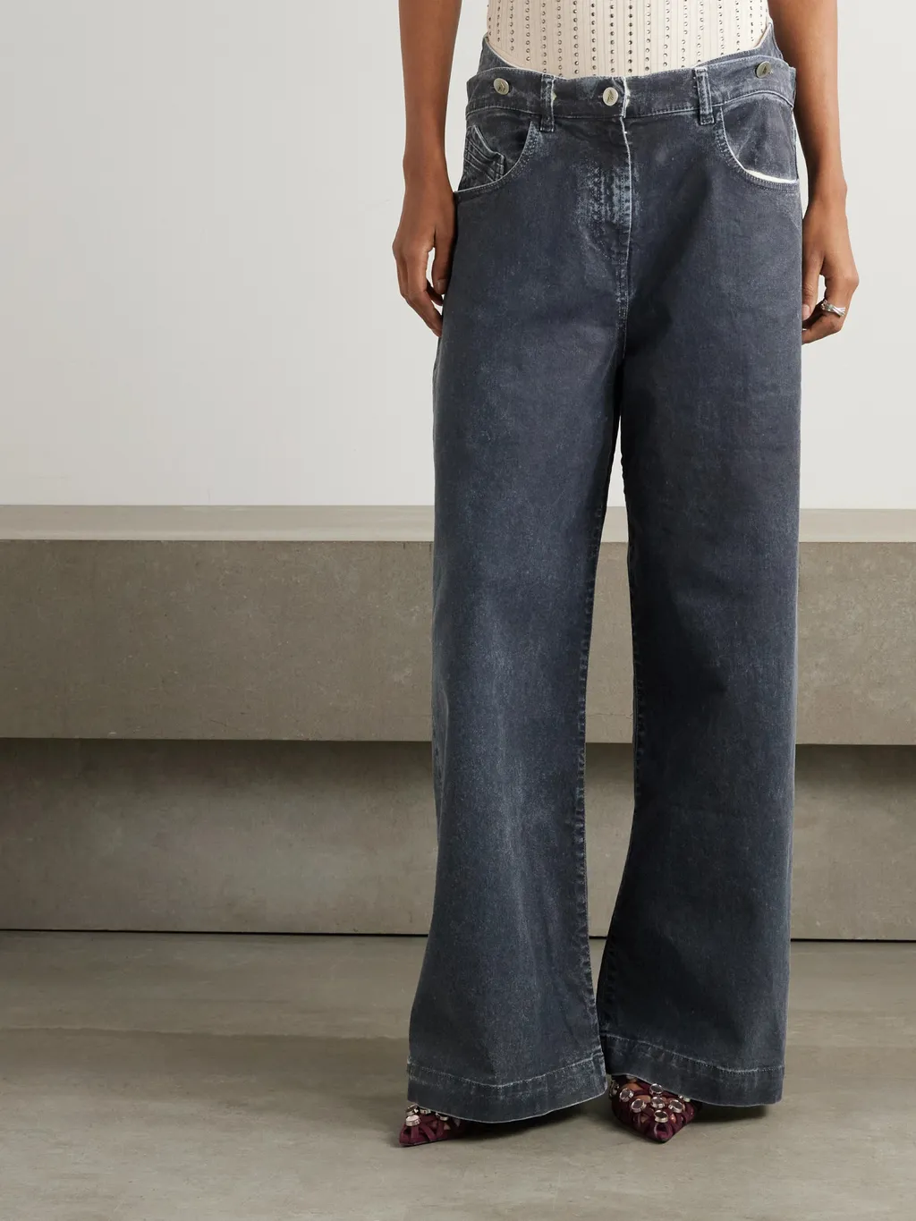 Jeans With Belt Loops