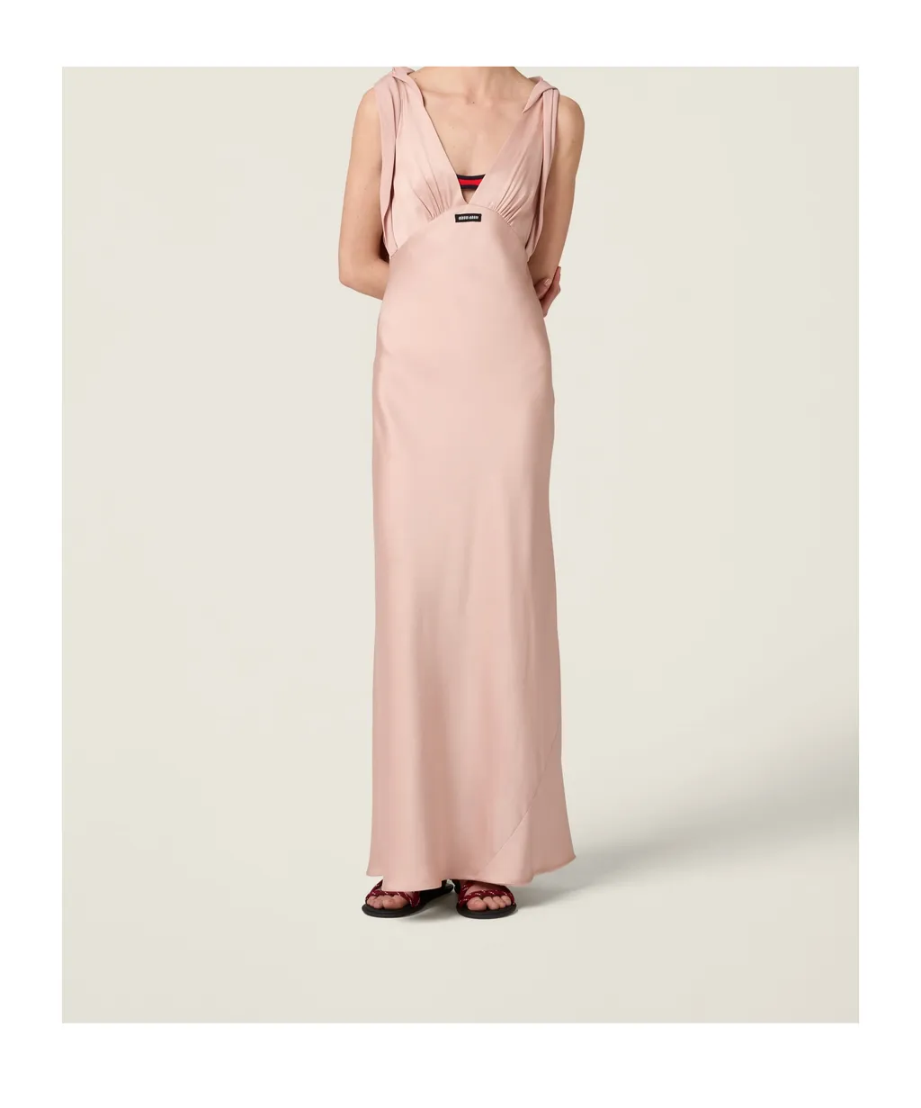 Long Satin Dress