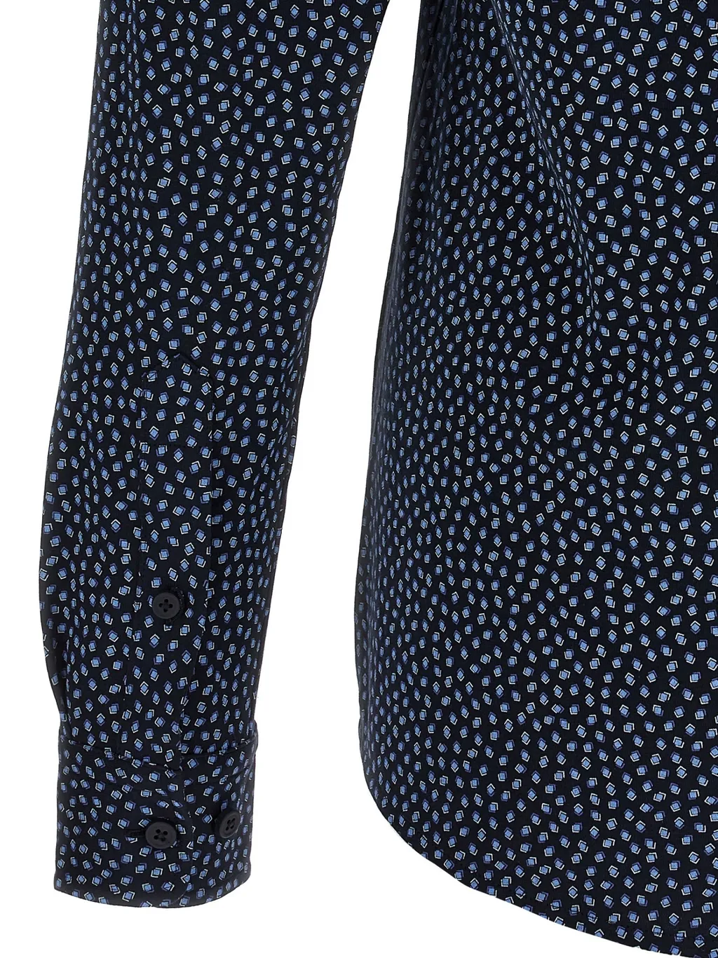 Boss Hugo Boss Roan All-Over Patterned Button-Up Shirt
