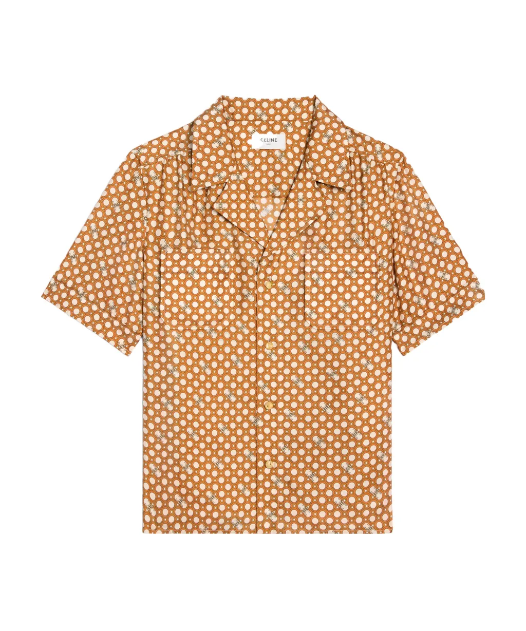 Pajama Shirt In Silk Twill