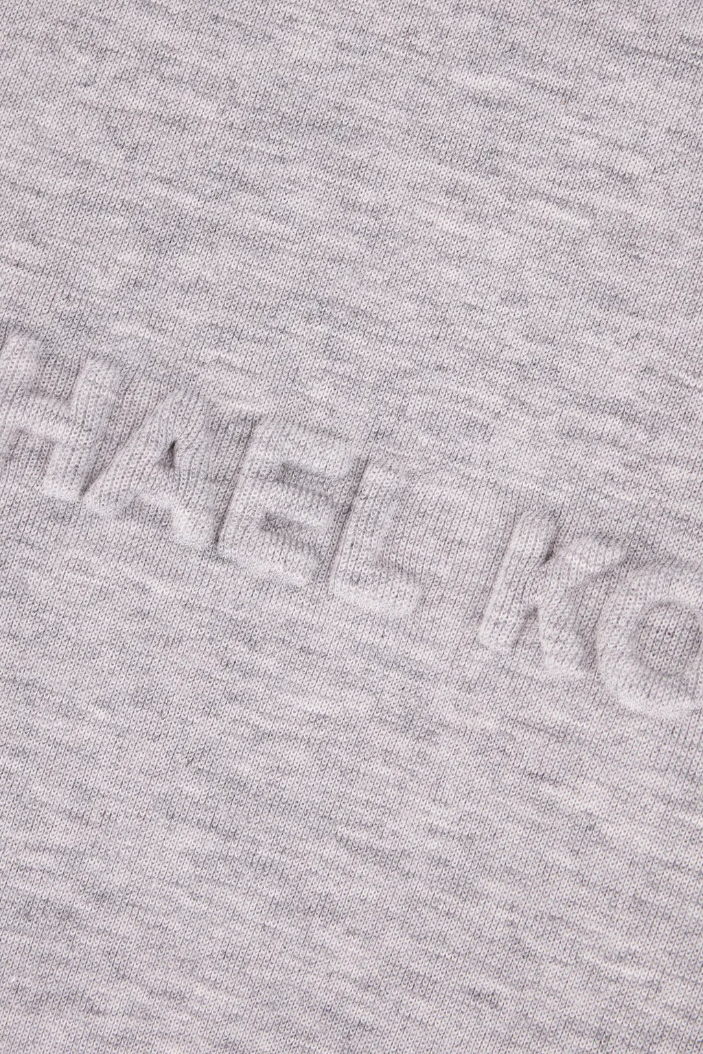 Logo-Embossed Cropped T-Shirt
