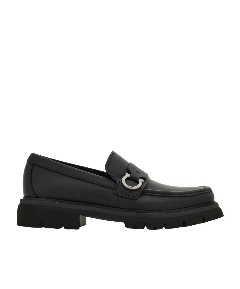 Ferragamo Gancini Ornament Loafers